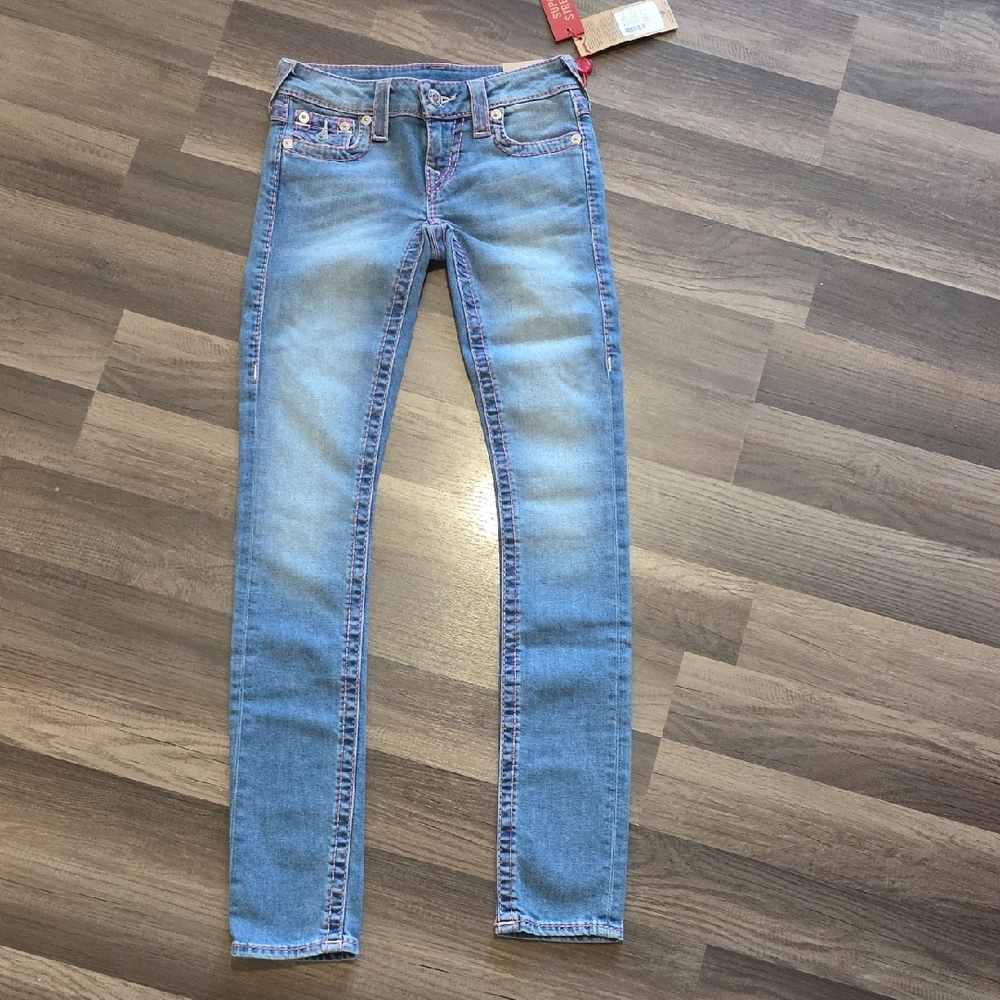True Religion Light Blue Skinny Jeans